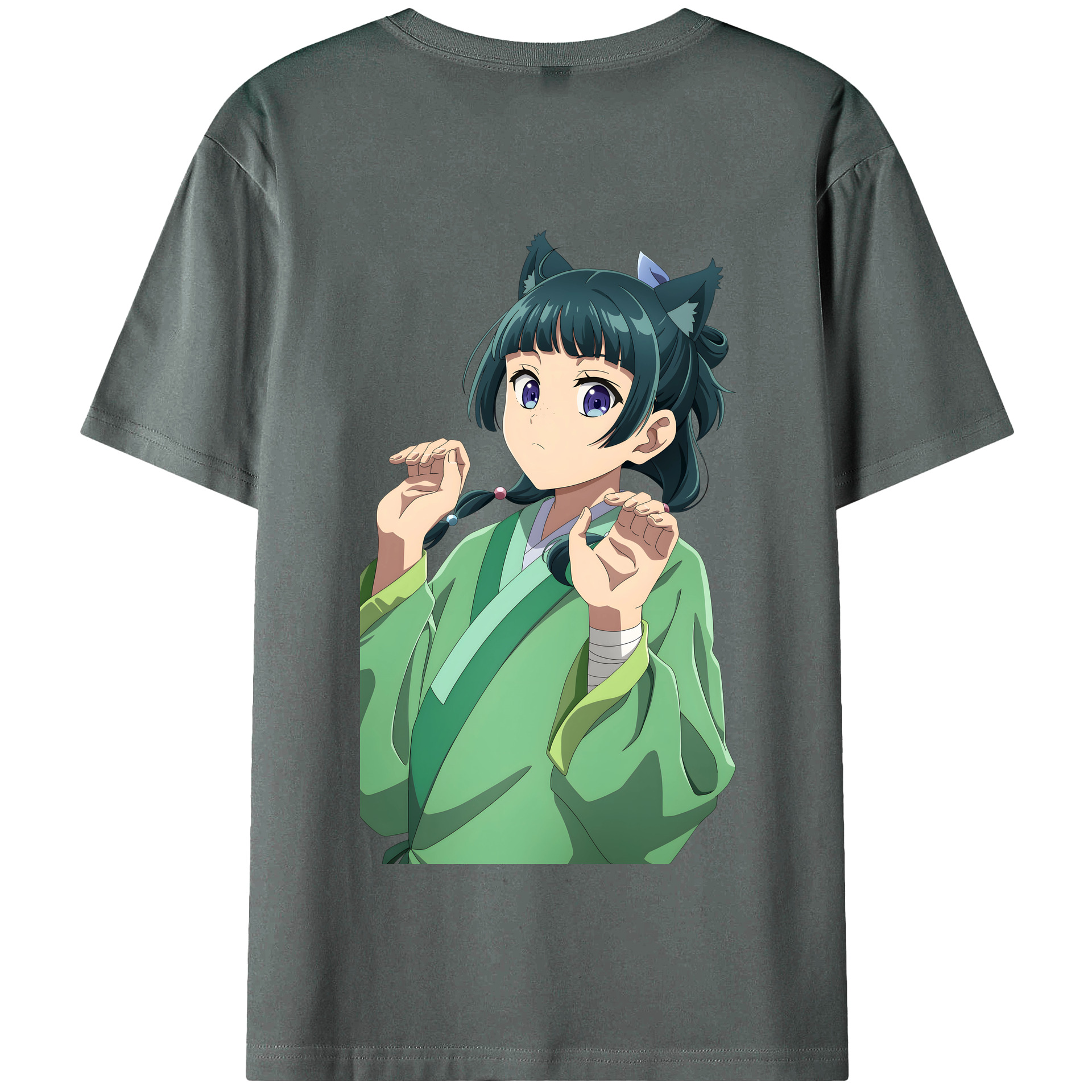 （画像用） 薬屋のひとりごと The Apothecary Diaries 綿100％半袖Tシャツ（背面プリント）